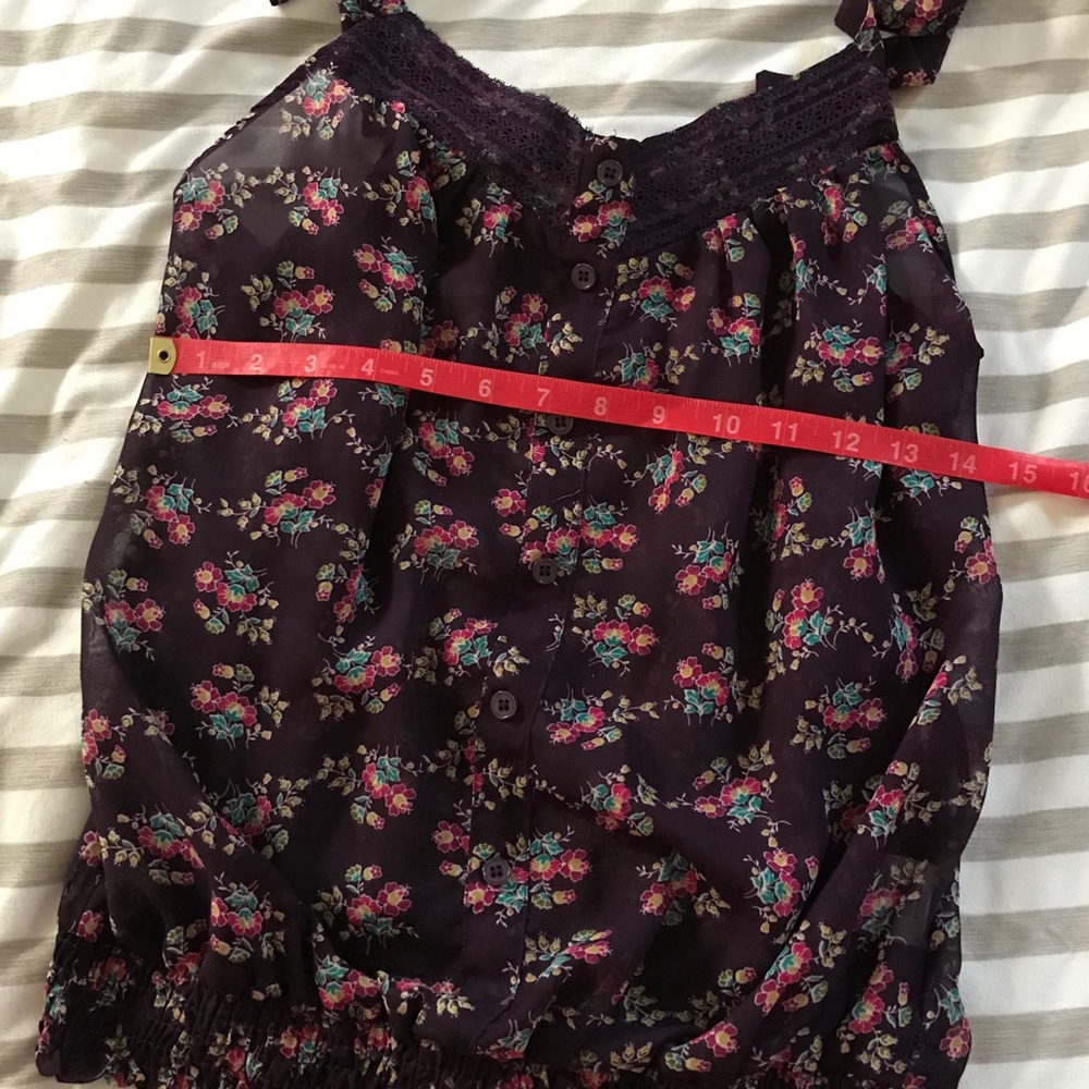 Cute floral tank